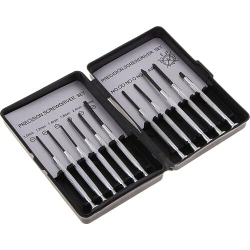 11pcs/set Mini Precision Screwdriver Set Tool - for Jewelry/Watch/Laptop/Mobile/Glasses Repair