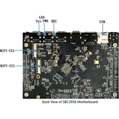 4GB DDR4 32GB EMMC rockchip rk3399 sbc single board computer android 3399 linux system motherboards with 10/100M/1000M Ethernet