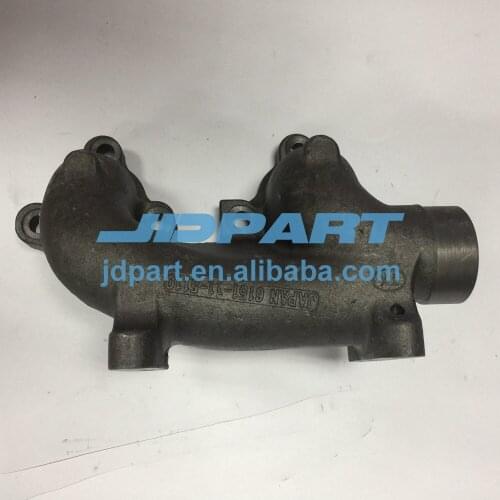 6D125 Exhaust Manifold 6151-11-5110 For Komatsu