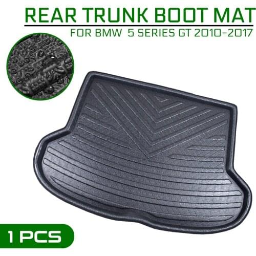 Car Floor Mat Carpet For BMW 5 Series GT 2010 2011 2012 2013 2014-2017 Rear Trunk Anti-mud Cover