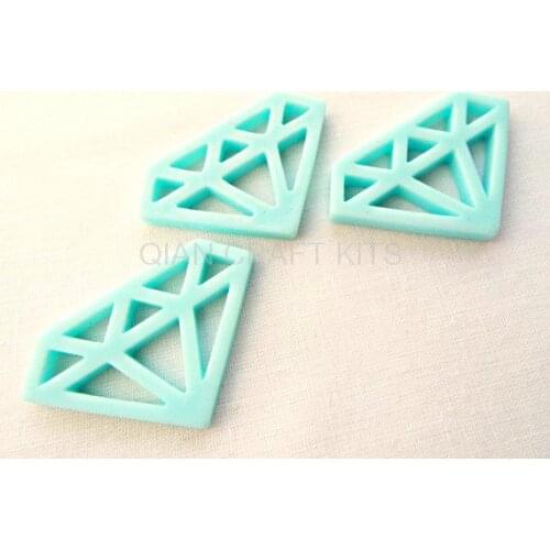 80pcs big Resin Cabochons Beads Bead DIY Cell Phone Decoration Jewelry Making Finding Flatbacks 39mm Kitsch mix color