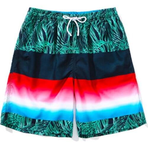 Plus size New Running Shorts Men Swimsuit Man Swimwear Mens Short Pants Surf Joggers Sport Gym Splice Beach Wear Mans Quick Dry