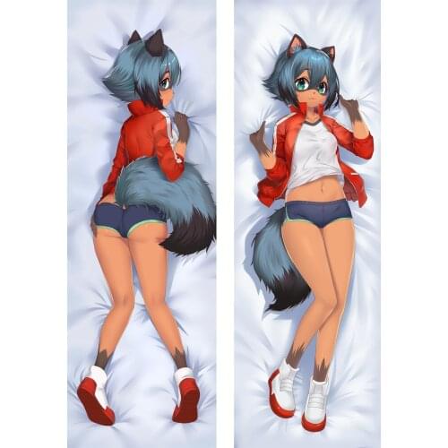 Anime BRAND NEW ANIMAL Dakimakura BNA Kagemori Michiru Body Pillow Case Cover 201028