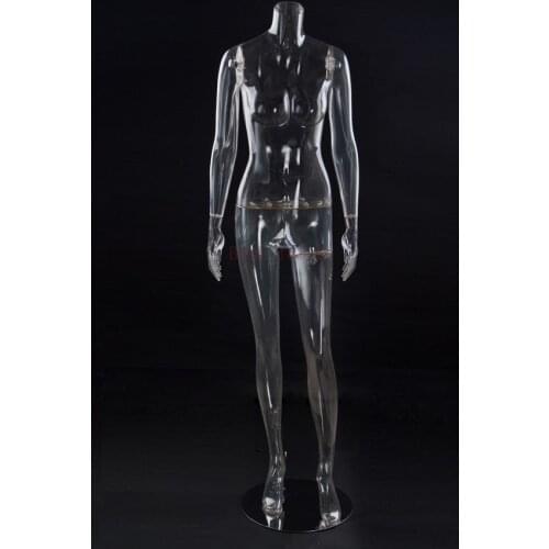 Fashionable Style Clear Transparent Mannequin High Quality Female Mannequin Factory Direct Sell