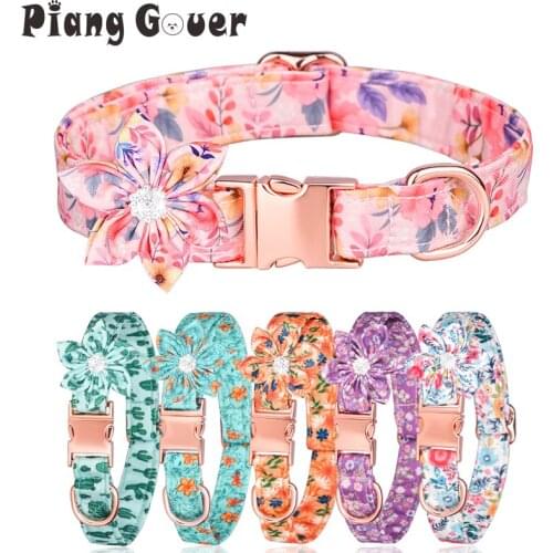 Leash Collar Set Personalized Dog Simulation Diamonds Adjustable Pet Collar For Small large Dog With Custom Name