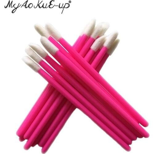 Wholesale Price for 1000 pcs Disposable Cosmetic Lip Brush Lipstick Gloss Wands Applicator Makeup Tool Brushes