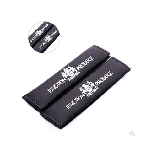 Pair Car Accessories Safety Belt Pad Cotton Seat Belts Cover for JP Produce VIP Decoration Auto Vehicle Protect Shoulder