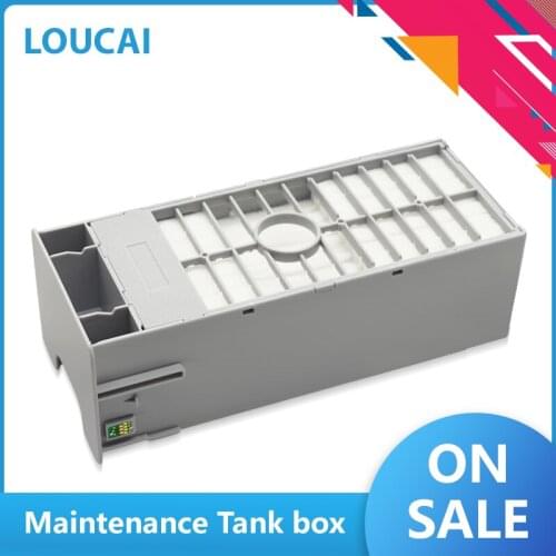 T699700 T6997 Compatible for Epson P6000 P6080 P7000 P7080 P8000 P8080 P9000 Maintenance Tank box With Chip Waste Ink Tank