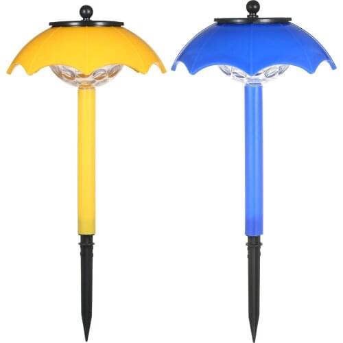 Solar Landscape Light 4 Color Change IP65 Waterproof Outdoor Solar Powered Light Decor for Garden Yard Pathway Walkway