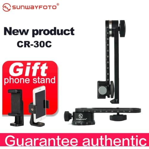 SUNWAYFOTO CR-30C Tripod 360 Panoramas For Dslr Professional Aluminum Mini compact panoramic head