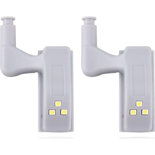 LED Hinge Light Night Light Universal Furniture For Cabin Cupboard Closet Wardrobe Sensor Automatic LED Door Hinge Lamp