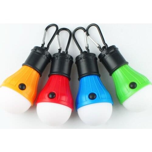 Waterproof Portable Tent LED Light 3 Mode Adjustable Lantern AAA Battery Fishing Lantern Bulb Flashlight Night Light Lamp