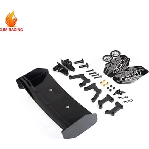Plastic Rear Wing for 1/5 Hpi Rovan Rofun Km Baja GT Roll Cage Buggy Rc Car Parts