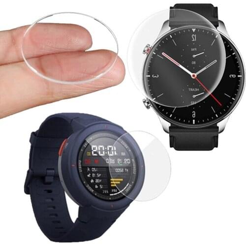 Tempered Glass Screen Film For Xiaomi Haylou Solar LS05 LS05S Amazfit T-REX GTR 2 Stratos 3 Smartwatch Protective Film