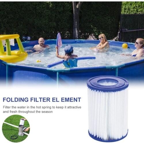 1PC Pool Foam Filter Sponge Reusable Filter Cartridge Filtering Performance Cleaner Filter Tools For Type H Cleaning Replacement