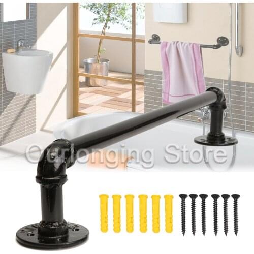 1PCS Retro iron bathroom shop display rack clothing display rack bedroom coat hanger water pipe coat hanger