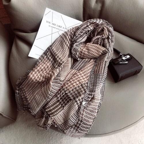2021 Luxury Brand Geometric Zebra Fringe Viscose Shawl Scarf Lady High Quality Soft Wraps Pashmina Stole Muslim Hijab 180*90Cm