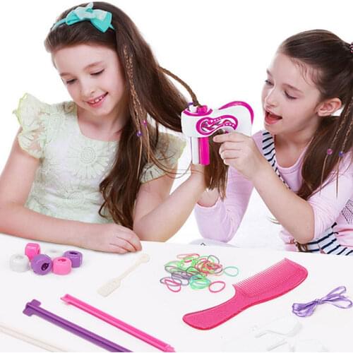 Automatic Hair Braider Styling Tool DIY Hair Knitting Machine Braid Hair Tools Twist Knitting Hair Roll Twisted Xmas Girl