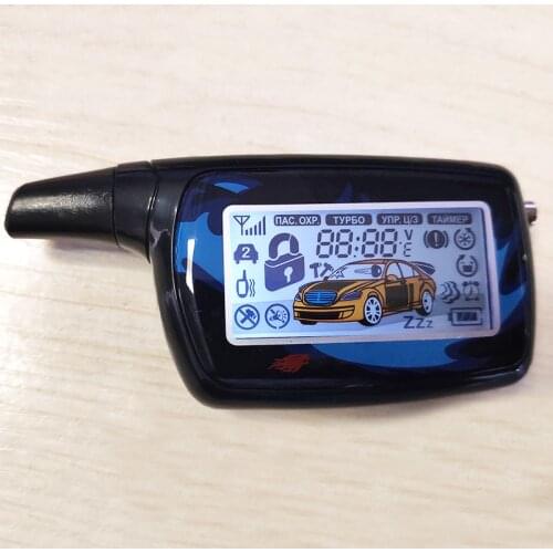 Keychain for Logicar 4 / 3 remote control, compatible with logicar 4 / 3 Scher Khan two way car alarm system