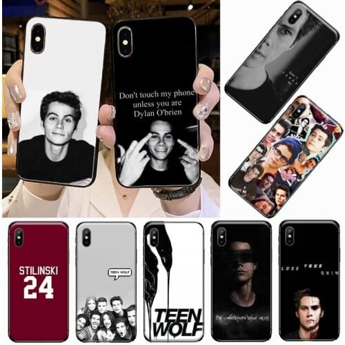 Dylan O'Brien Teen Wolf cool luxury protective coque Phone Case for iPhone 11 12 pro XS MAX 8 7 6 6S Plus X 5S SE 2020 XR