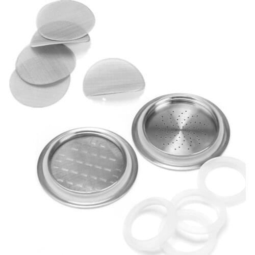 ICafilas 5pcs Silicone O-rings 5pcs O-ring Compatible With Nespresso Stainless Steel Refillable Capsules For Coffee