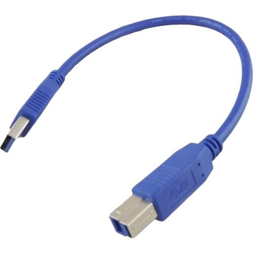 USB 3.0 Type A Male To B Male Plug Printer Scanner Data Wire Cord Connector Cable 30cm/50cm/1m/1.5m