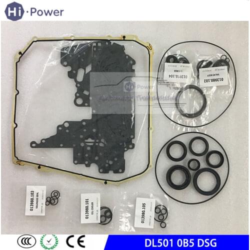OB5 DQ501 Transmission Rebuild kit Overhaul Gasket For AUD 0B5