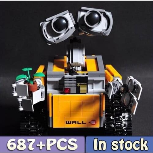 New robot splicing building blocks creative technology anthropomorphic building blocks children boys DIY educational toys gifts