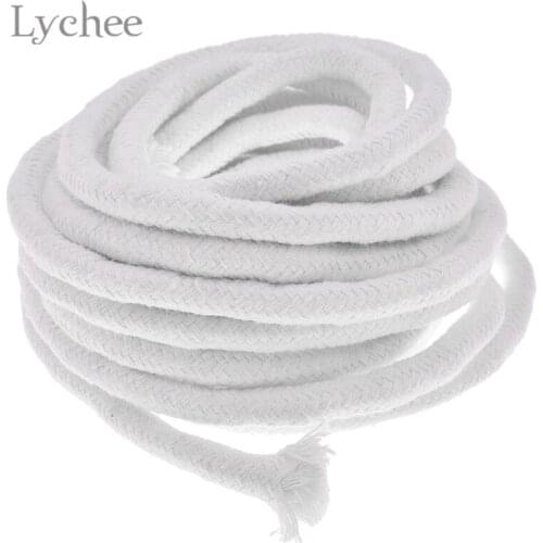 Lychee Life 8.5mm Extra Thick Lamp Cotton Burner Durable Oil Lamp Burner DIY Material Supplies
