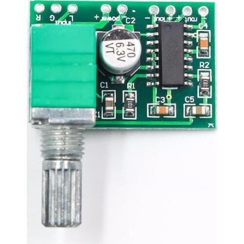PAM8403 Mini 5V Audio Digital Amplifier Stereo Board With Switch Potentiometer Can Be USB Powered Audio Speakers Amplificador