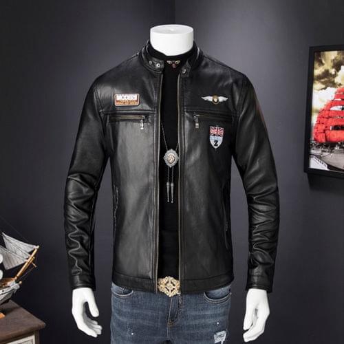 Mens Leather Jackets Fall Winter Coat Men Faux Coats Biker Motorcycle Male Classic Jacket Top Quality Plus Size 3XL