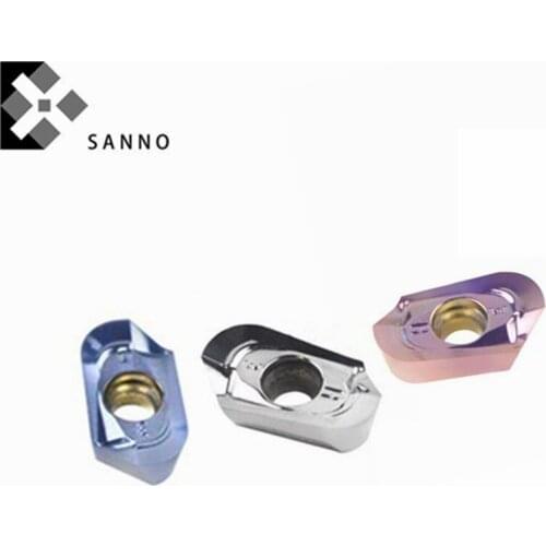 10pcs XOGX113530SK R166 cnc nose milling inserts cutting tool arc blade for aluminum steel / stainless steel