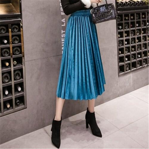 Женские юбки в складку Okkdey China At AliExpress