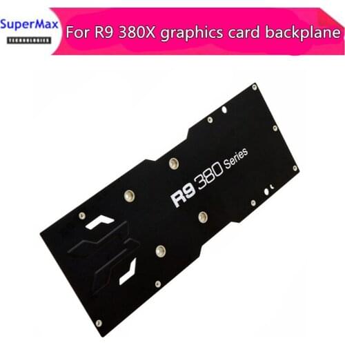 Original NEW For DATALAND Radeon R9 380X graphics card back plate aluminum alloy metal protection plate 1pcs
