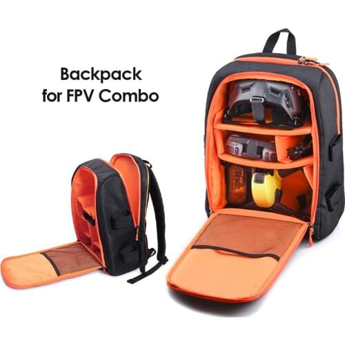 Professional Backpack For DJI FPV Combo Waterproof Storage Bag V2 Glasses Remote Control Travel Case Shockproof Shell Handbag