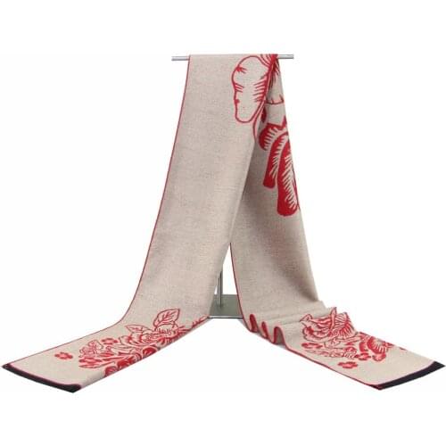 Luxury brand double-sided scarf women Mrs Winter warm cashmere shawl scarf animal bee printing soft thin blanket Holiday gifts