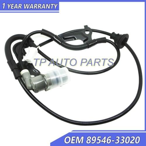 Rear Left ABS Wheel Speed Sensor For Le-xus ES300 Toy-ota Avalon Camry Solara OEM 89546-33020 8954633020
