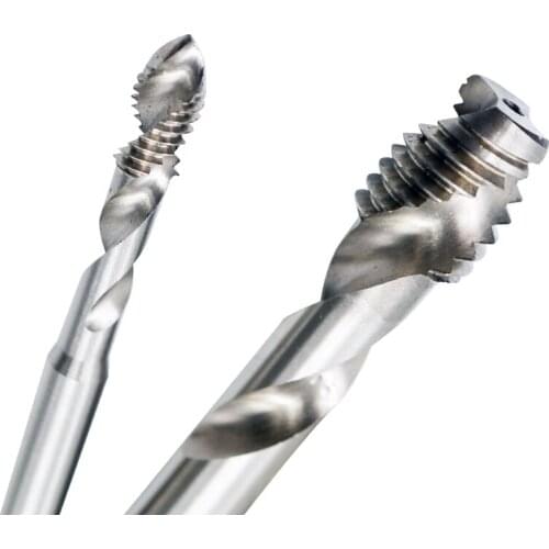 M3 M4 M5 M6 M8 Aluminum Spiral Tap Alloy Special Wire Tapping Double Goove Chip Removal High Quality