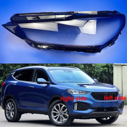 For Great Wall WEY VV6 2018 2019 2020 Front Headlight Cover Shell Headlamps Lampshade Lens Replace Original Lampshade Plexiglass