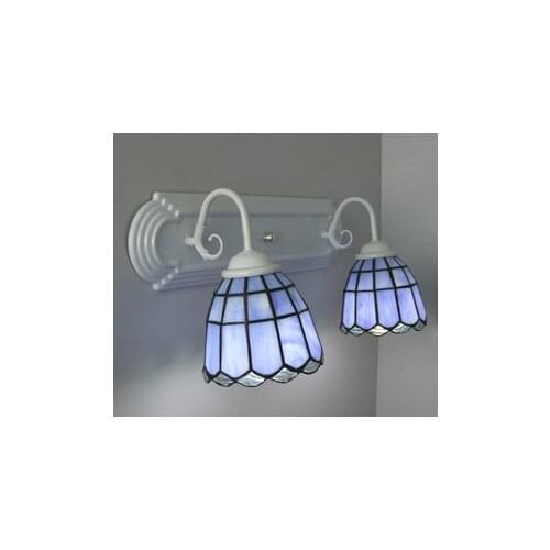 Fashion tiffany Mediterranean mirror light fashion rustic wall lamp bed lamps