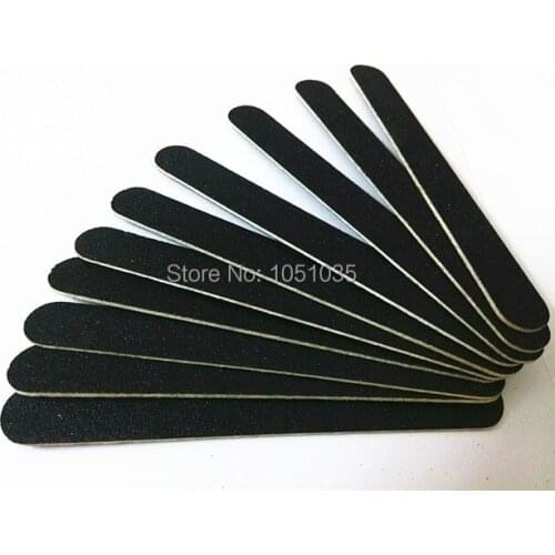 Free Shipping 100PCS wood emery board Wood Files Manicure and natural nail file 180/180
