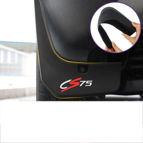 Lsrtw2017 durable engineering plastic car mudguards fender for changan cs75 2012 2013 2014 2015 2016 2017 2018 2019