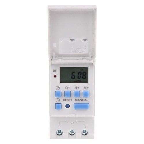 Digital LCD Programmable Timer AC 220V 16A Time Relay Switch