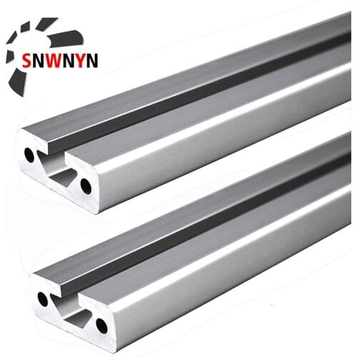 1640 European Standard Aluminum Profile Extrusion Length 100-1000mm Anodized Linear Rail For CNC 3D Printer Customizable Length