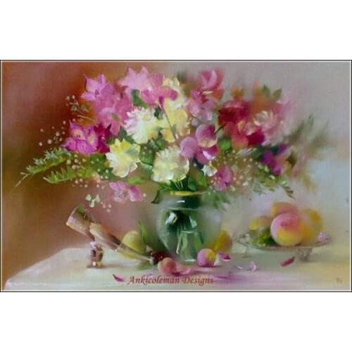 Needlework for embroidery DIY French DMC High Quality - Counted Cross Stitch Kits 14 ct Oil painting - Tenderness