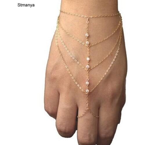 Stmanya White Bracelets