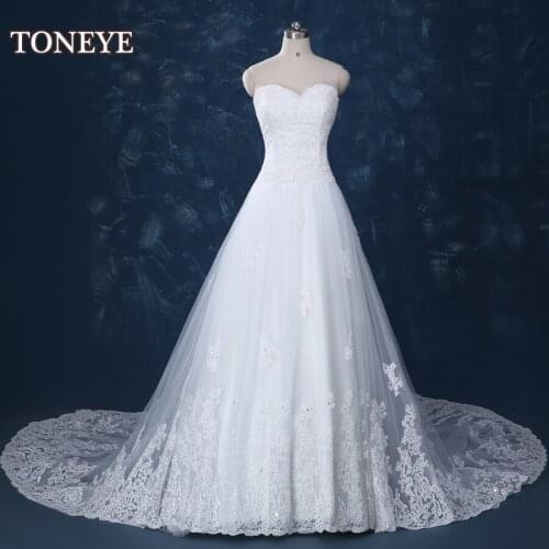 TONGYE Wedding Dresses With A Train