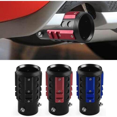 Universal Car Modified Exhaust Tail Pipe Heat-resistant Anti-corrosion Aluminum Alloy Car Modification Tail Muffler Tip Pipe