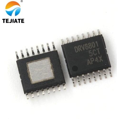 2PCS DRV8801PWPR DRV8801 HTSSOP16 Chip Motor Drive Control IC