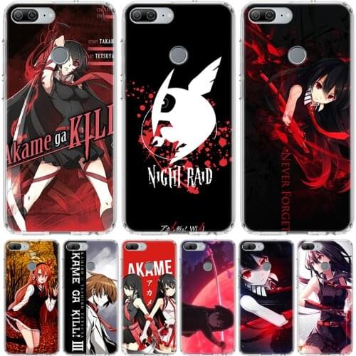 Akame ga KILL! Anime Phone Case for Huawei Honor 10 9 Lite Y9 Y5 Y6 Y7 2019 8X 8A 8S 7A 7X 10i 20i Pro V30 Art Coque Capa